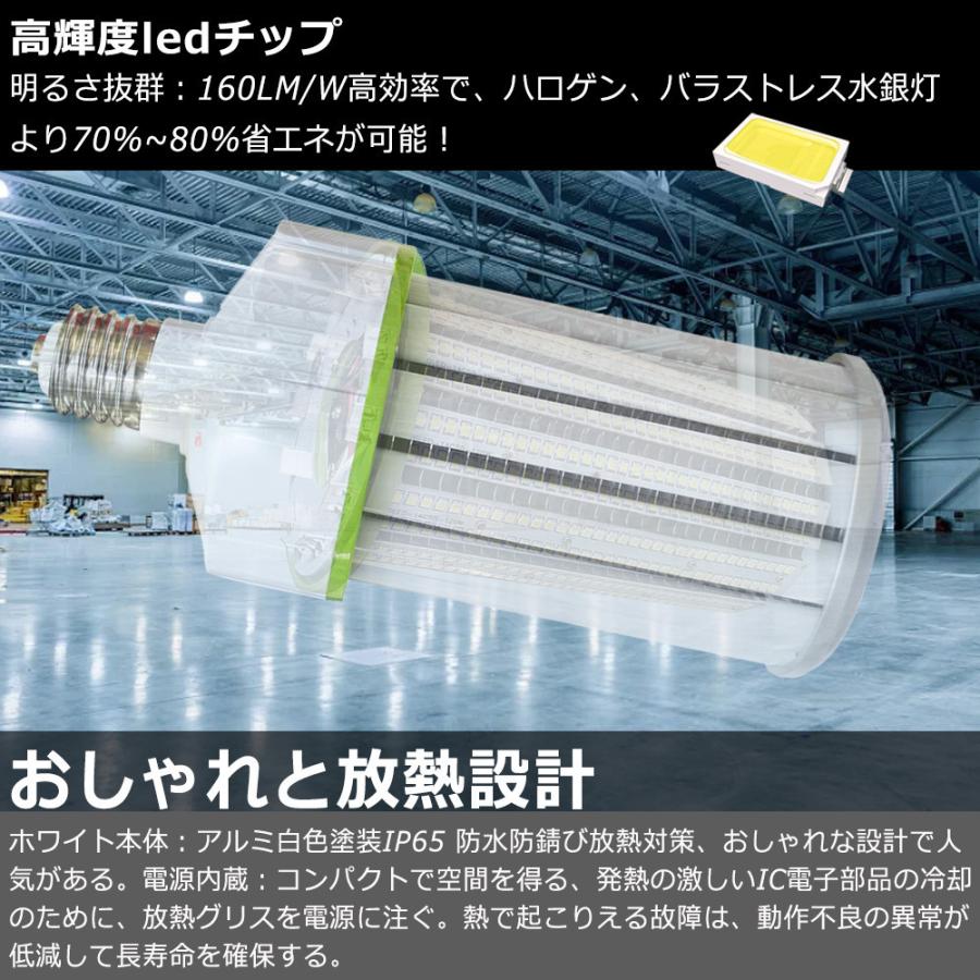 LEDコーンライト 軽量型 100W コーン型LEDランプ 日本製 エコ 長