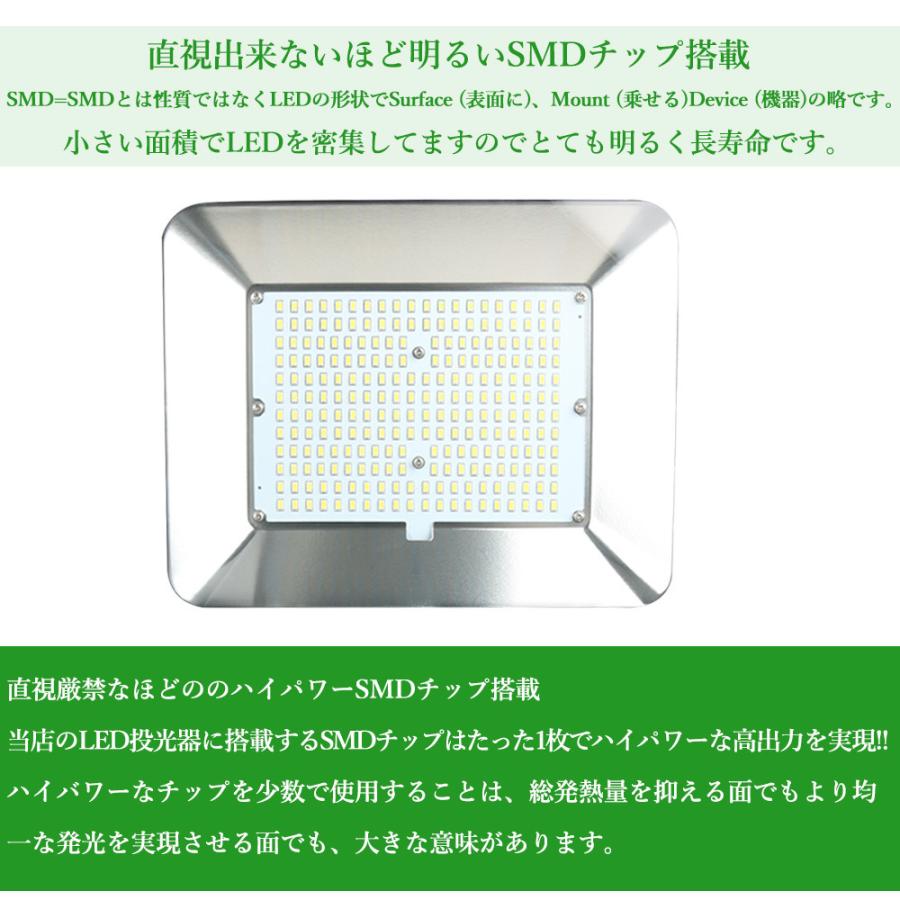 LED投光器 超薄軽量型 150W スポットライト 防水 店舗 屋外用照明 看板