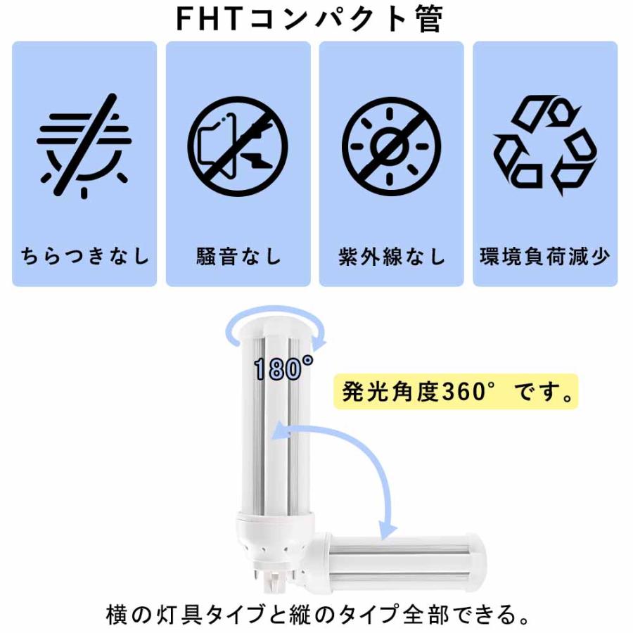 LEDコンパクト蛍光灯 FHT57形 FHT57EX-N 昼白色 FDL32EXL FDL32EXN