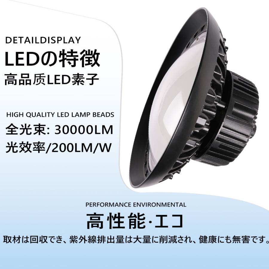高天井用LED照明 LED高天井灯 150W LED作業灯 駐車場灯 工場用 倉庫