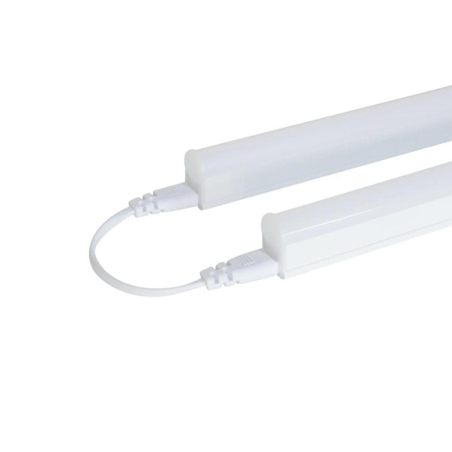 [10本セット]40W形 LED蛍光灯 器具一体型 LED蛍光灯 消費電力18W 全光束3600LM  120cm  1.5ｍ電源コード 15本連結可  低発熱 軽量 長寿命 器具一体型 工事不要の画像
