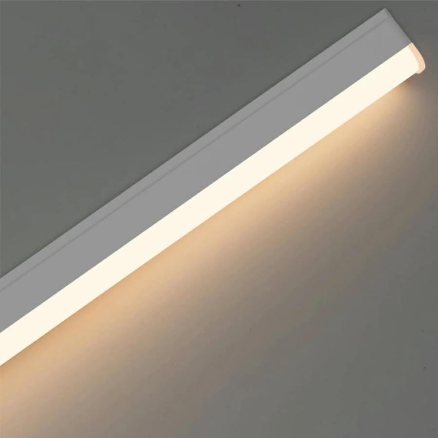 [10本セット]40W形 LED蛍光灯 器具一体型 LED蛍光灯 消費電力18W 全光束3600LM  120cm  1.5ｍ電源コード 15本連結可  低発熱 軽量 長寿命 器具一体型 工事不要の画像