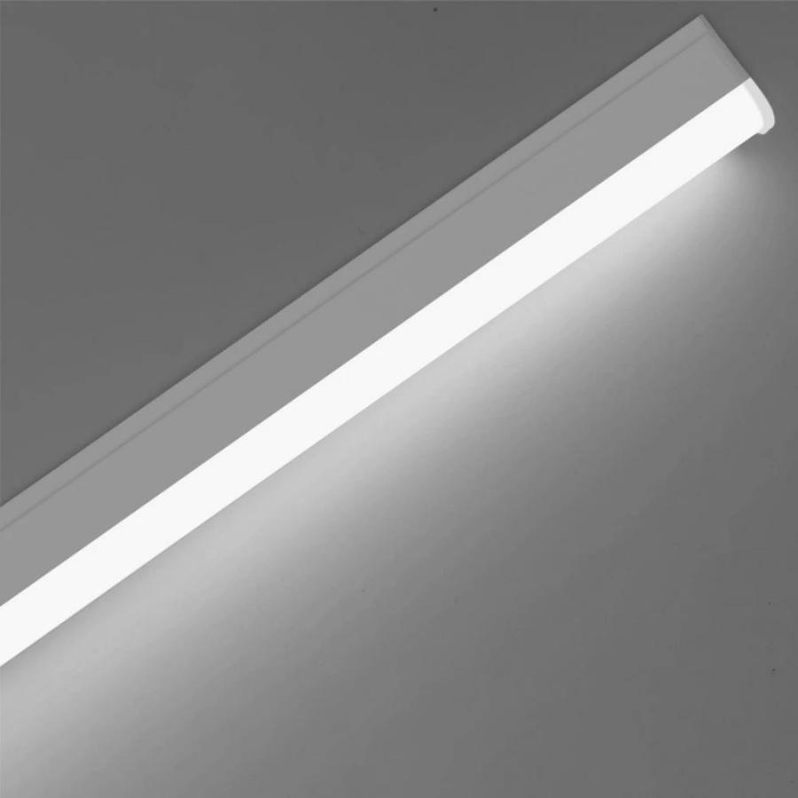[10本セット]40W形 LED蛍光灯 器具一体型 LED蛍光灯 消費電力18W 全光束3600LM  120cm  1.5ｍ電源コード 15本連結可  低発熱 軽量 長寿命 器具一体型 工事不要の画像