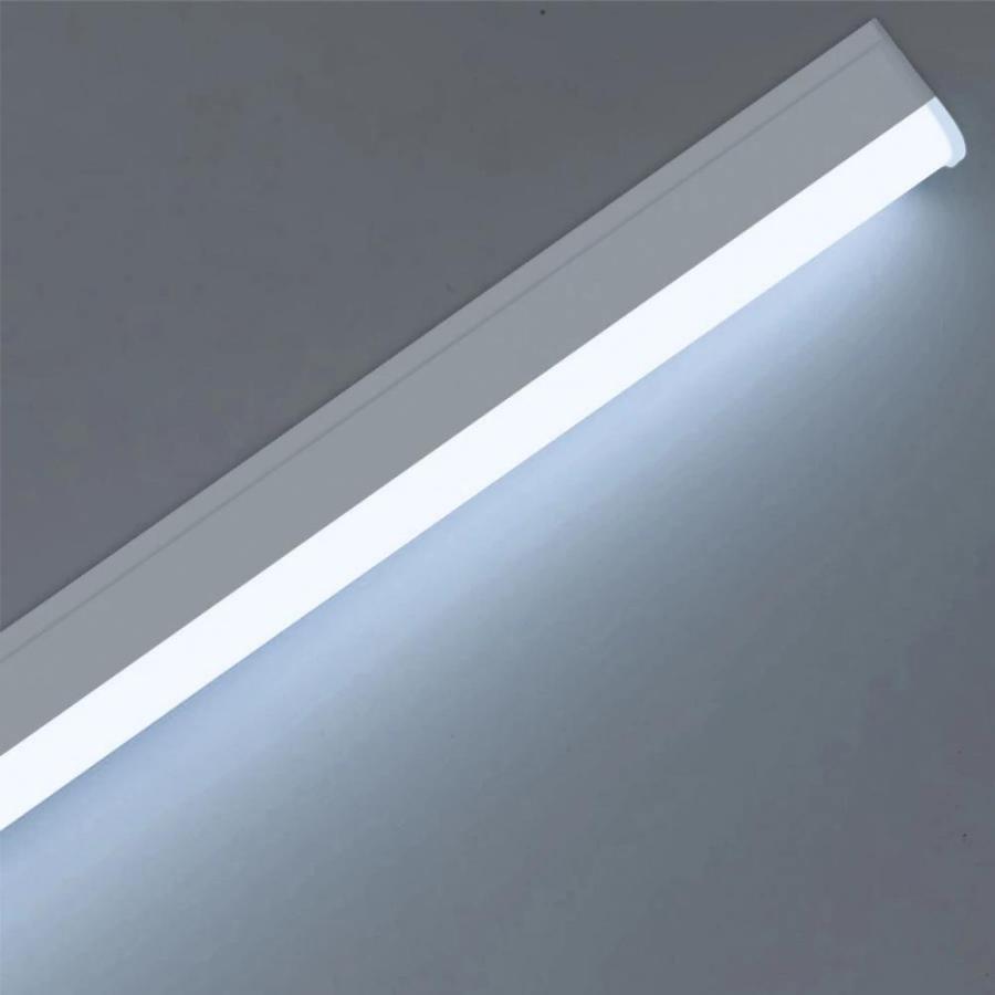 [10本セット]40W形 LED蛍光灯 器具一体型 LED蛍光灯 消費電力18W 全光束3600LM  120cm  1.5ｍ電源コード 15本連結可  低発熱 軽量 長寿命 器具一体型 工事不要の画像