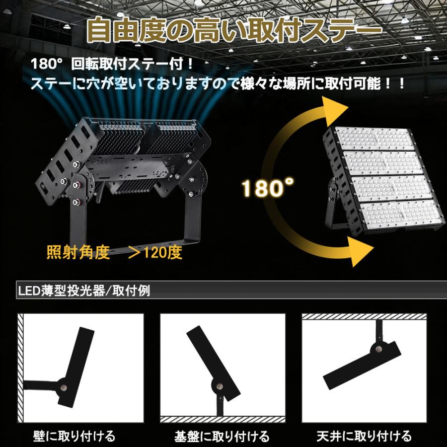 1個セット LED 投光器 200W 作業灯 ワークライト 自由調整 防水 屋外