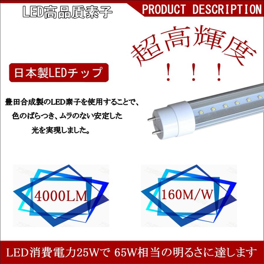 65W形150cm LED蛍光灯 ベースライト グロー式工事不要】昼白色 SMD