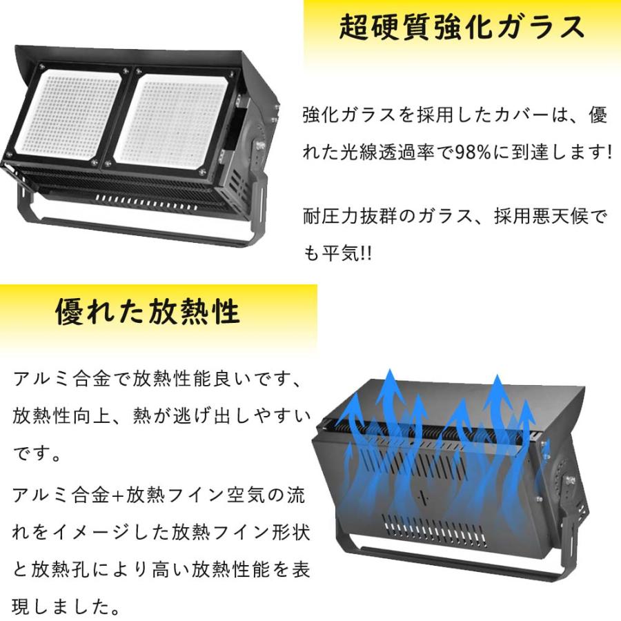 LED投光器 600W 外灯 超爆光 高輝度 演出照明 led投光器 作業灯