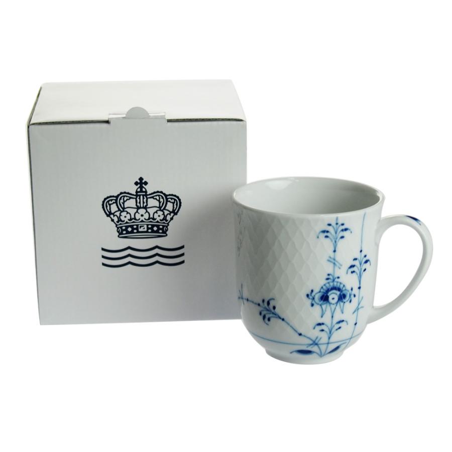 新品　ロイヤルコペンハーゲン　ブルーパルメッテ 蓋つきカップ&ソーサー 2客 新品 ロイヤルコペンハーゲン ブルーパルメッテ 蓋つきカップ