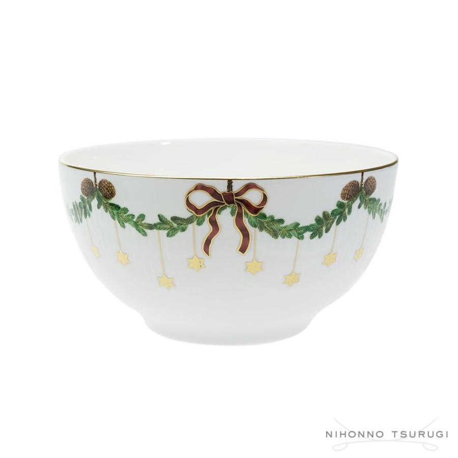 ロイヤルコペンハーゲン スターフルーテッド クリスマス ボウル 18cm|nihonnotsurugi|03