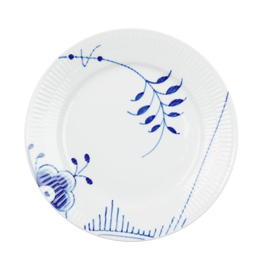 ロイヤルコペンハーゲン　ブルーフルーテッド 19.5プレート×6 ROYAL COPENHAGEN（ロイヤルコペンハーゲン） 並行輸入品 ブルー