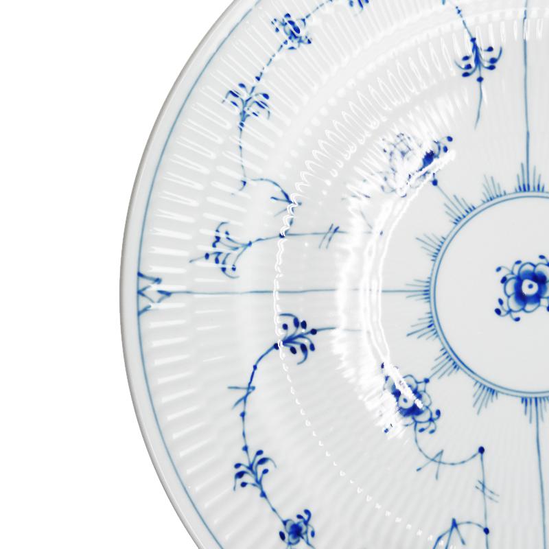 ロイヤルコペンハーゲン　ブルーフルーテッド　プレイン　27cm　プレート　2枚 ブルーフルーテッド プレイン ディーププレート 27cm|ロイヤル