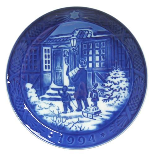美品❗【ロイヤルコペンハーゲン❗】イヤーズプレート1994年 お父さんとお買い物 ROYAL COPENHAGEN（ロイヤルコペンハーゲン） 並行輸入品 1994年