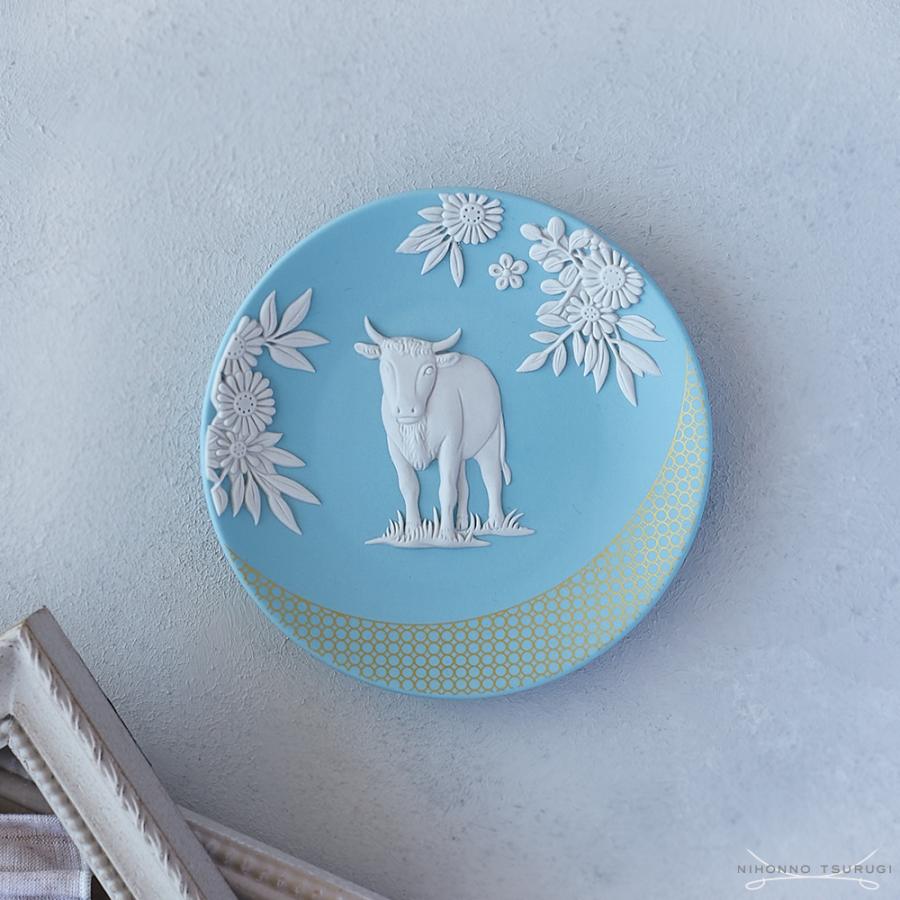 ウェッジウッド ジャスパー 干支トレイ 2022年 虎【寅】