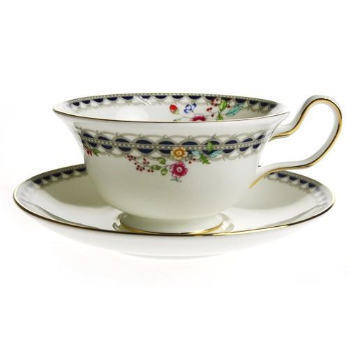 ウェッジウッド (WEDGWOOD) レースピオニー ティーカップ＆ソーサー ピオニー