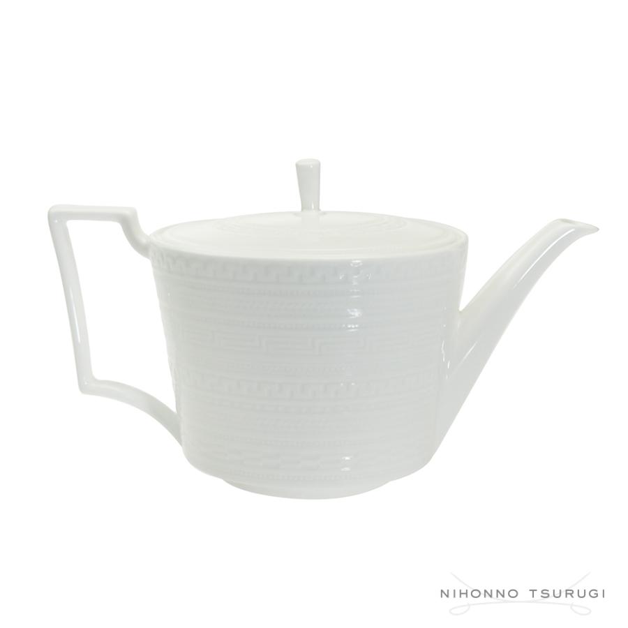 WEDGWOOD ウェッジウッド インタグリオ ティーポット L : 輸入ブランド 