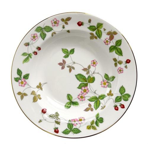 ウェッジウッド ワイルドストロベリー 深皿 スーププレート 6枚 ウェッジウッド ワイルドストロベリー 深皿 スーププレート 6枚