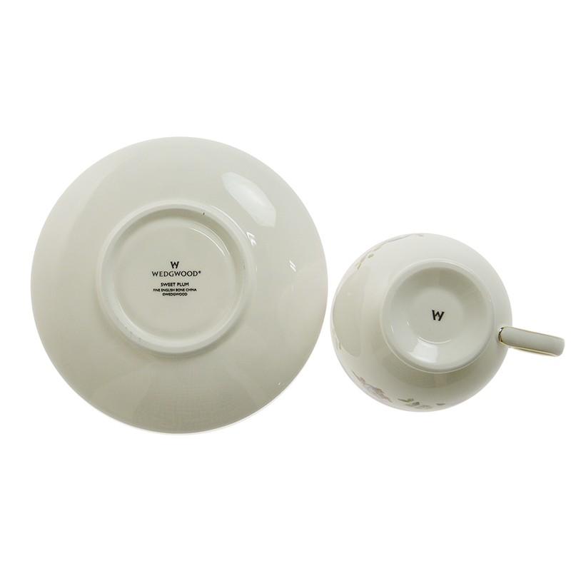 【新品未使用】ウェッジウッド () スウィートプラム 6Pセット 楽天市場】ウェッジウッド スウィートプラム ティーカップ＆ソーサー