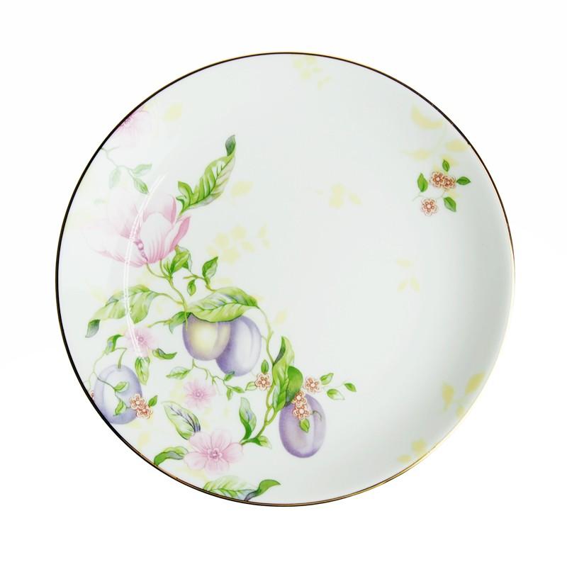 WEDGWOOD ウェッジウッド スウィートプラム ダマスク プレート 17cm 