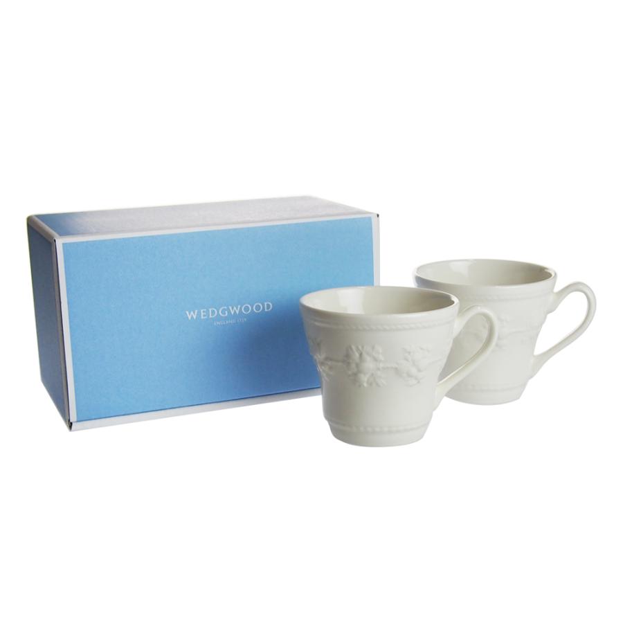WEDGWOOD ウェッジウッド フェスティビティ アイボリー マグカップ 