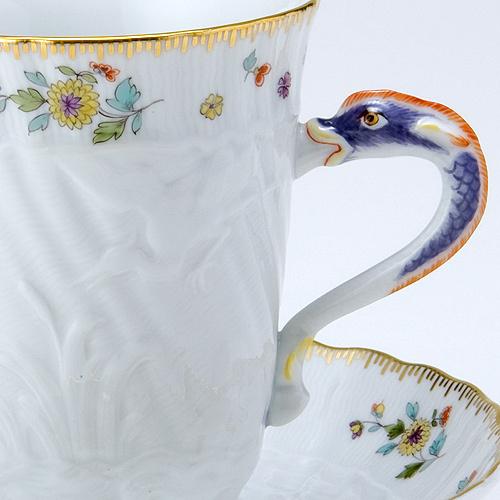 マイセン 並行輸入品 スワン コーヒーカップ＆ソーサー 397152/05585