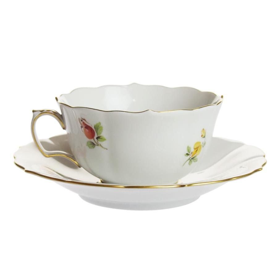 マイセン (Meissen) フルーツ ティーカップ&ソーサー 240210 マイセン (Meissen) フルーツ ティーカップ&ソーサー 240210