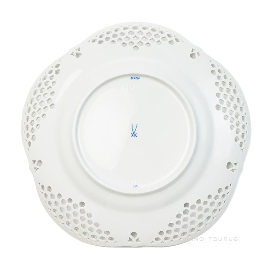 【最終大幅値下げ】37cm楕円大皿　マイセン　ブルーオーキッドプレート マイセン 並行輸入品 ブルーオーキッド レースプレート24cm 54926