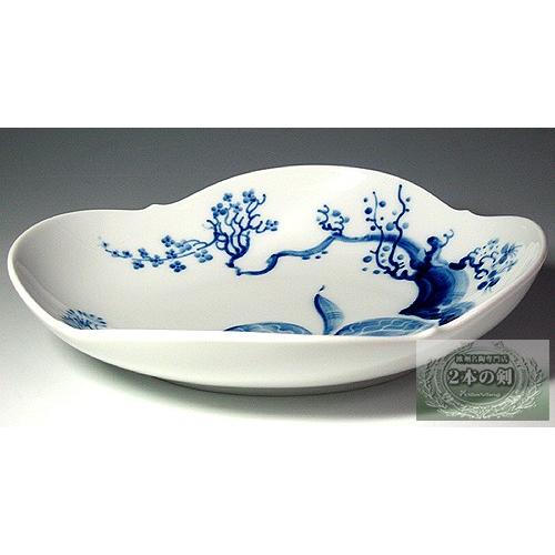 マイセン 並行輸入品 ブルーオーキッド オ−ドブルディッシュ 23284