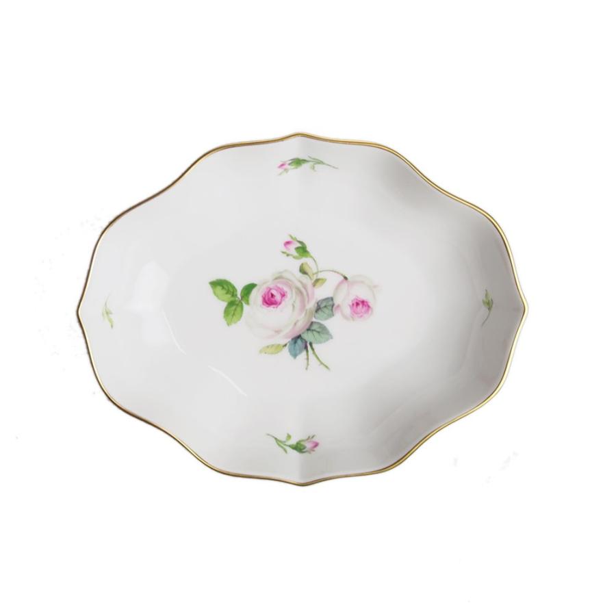 マイセン (Meissen) ホワイト ローズ ディッシュ 16cm 029510/53606