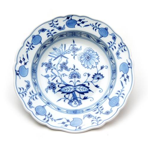 マイセン (Meissen) ブルーオニオン スーププレート 20cm 487