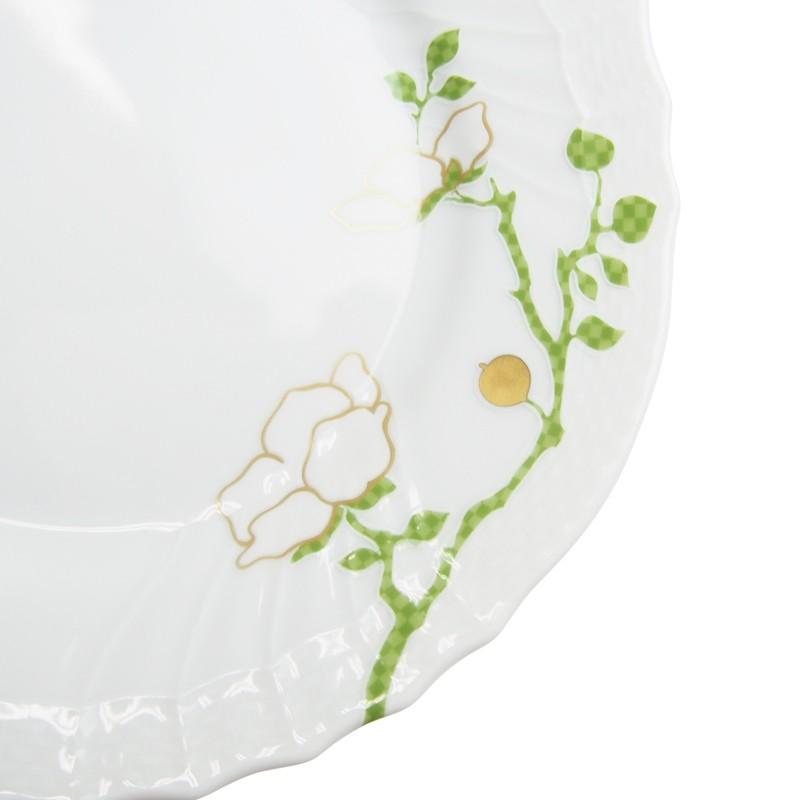 ジノリ 1735 フィオーリヴェルディ プレート 17cm 4枚セット ② Richard Ginori ジノリ 1735 フィオーリヴェルディ プレート