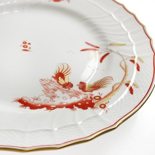 Richard Ginori ジノリ 1735 レッドコック プレート 26cm : 輸入 Richard Ginori ジノリ 1735 レッドコック プレート 26cm : 輸入