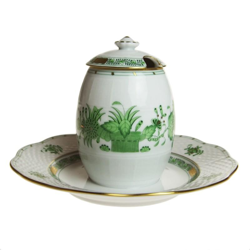 ヘレンド（HEREND） 並行輸入品 FV インドの華グリーン マスタード