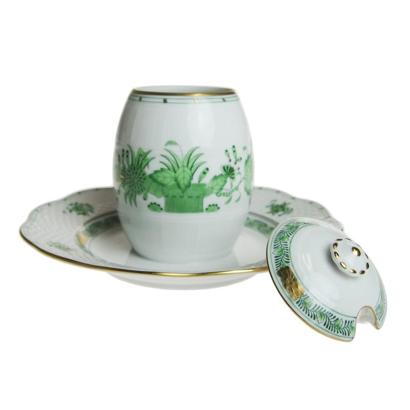 ヘレンド（HEREND） 並行輸入品 FV インドの華グリーン マスタード