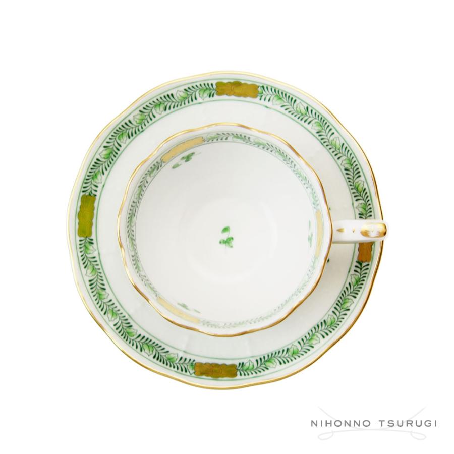 ヘレンド（HEREND） 並行輸入品 FV インドの華グリーン モカコーヒー