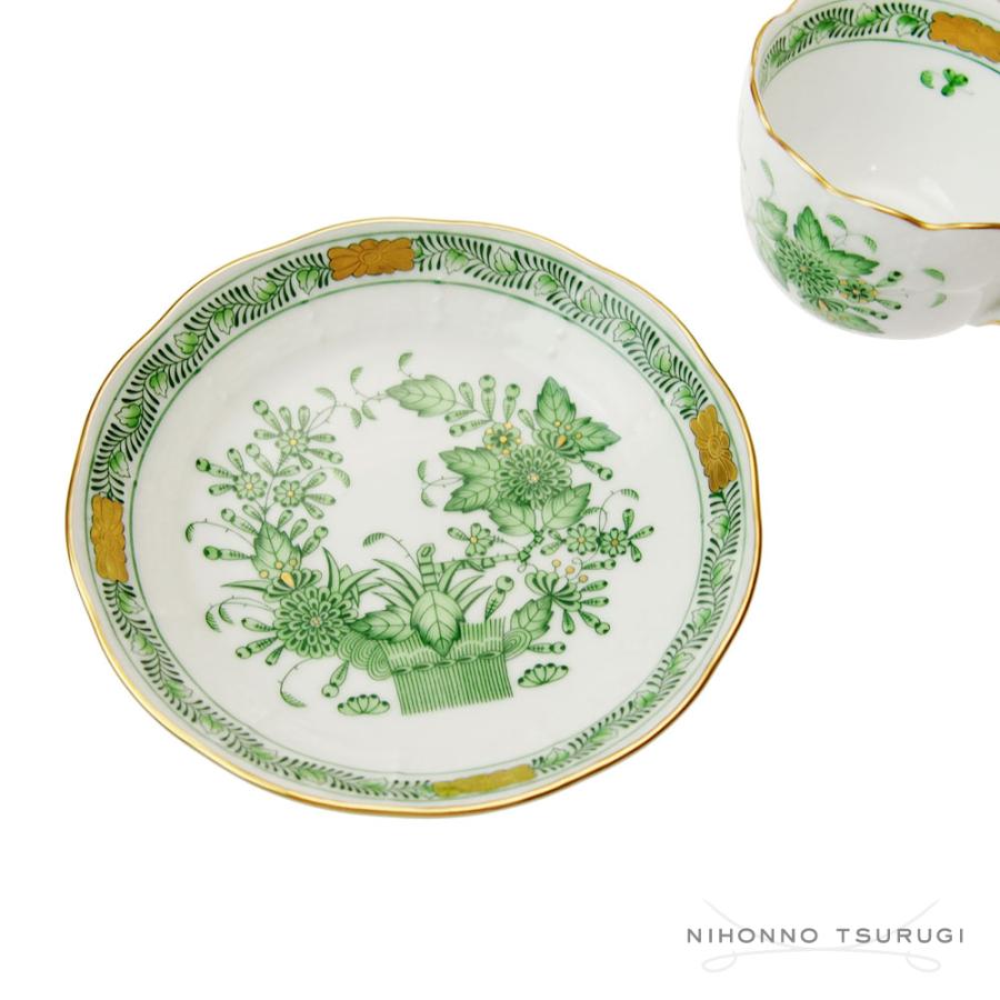 ヘレンド（HEREND） 並行輸入品 FV インドの華グリーン モカコーヒー