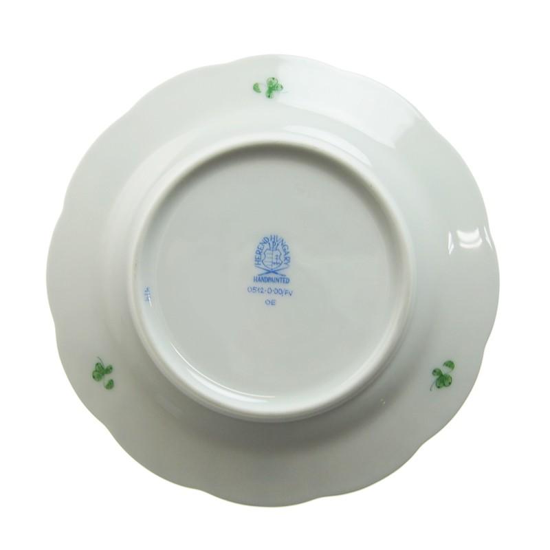 ヘレンド　インドの華　小皿　12センチ ヘレンド（HEREND） 並行輸入品 FV インドの華 グリーン ミニプレート