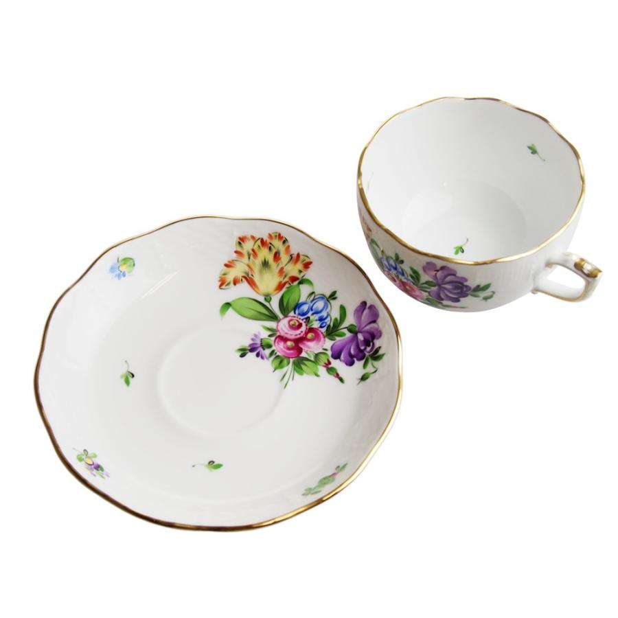 ヘレンド（HEREND） 並行輸入品 BT-6 チューリップの花束 ティーカップ