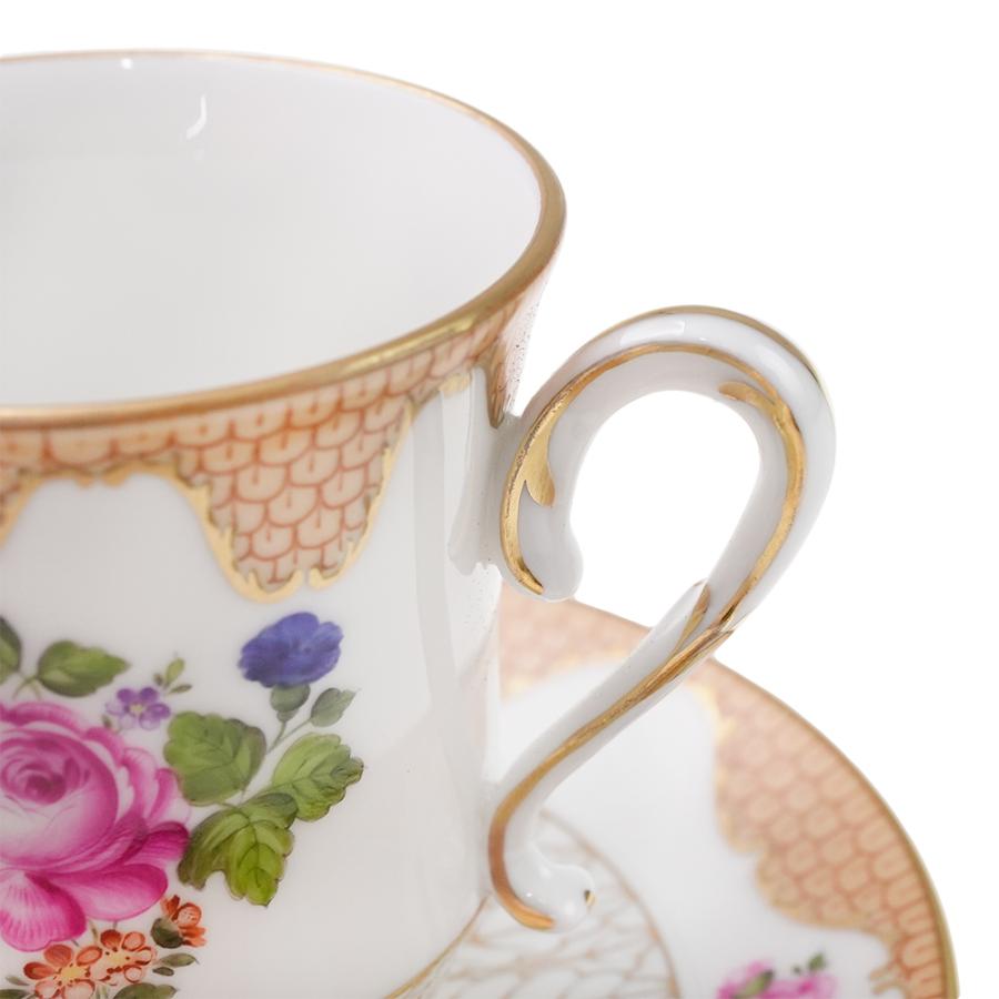 ヘレンド（HEREND） 並行輸入品 POLLY コーヒーカップ＆ソーサー 04941