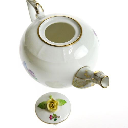 ヘレンド小物入れ ヴィクトリア・プレーン ネズミ 【公式通販】