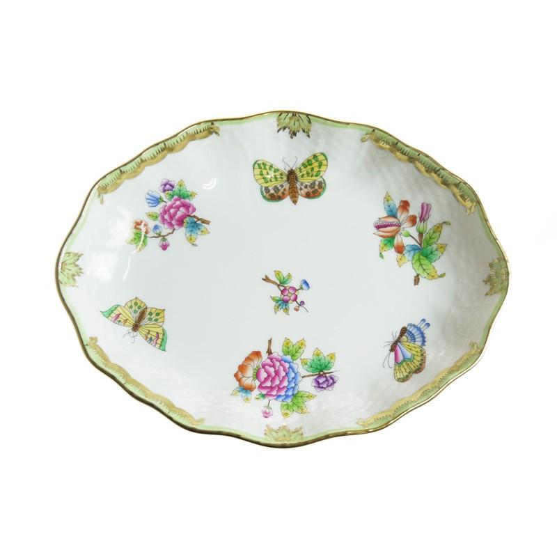 ヘレンド ヴィクトリアブーケ オードブルトレイ 【公式通販】