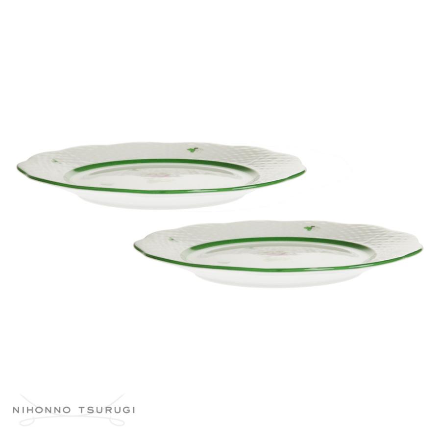 ヘレンド（HEREND） 並行輸入品 VRH ウィーンのバラ プレート 19cm 517