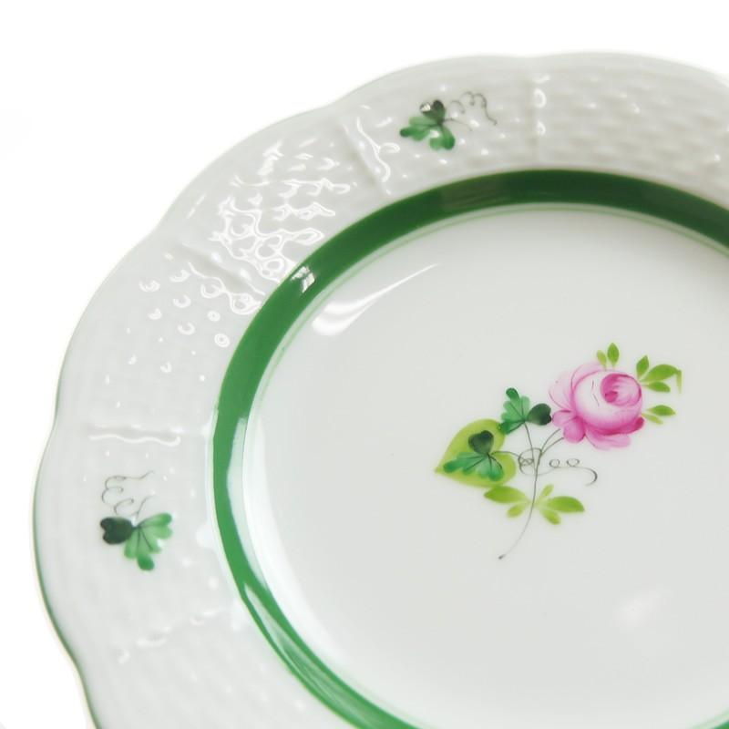ヘレンド（HEREND） 並行輸入品 VRH ウィーンのバラ ミニプレート 12cm