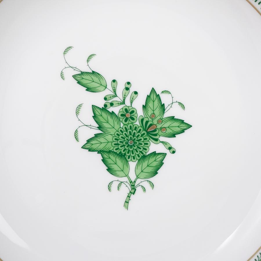 ヘレンド（HEREND） 並行輸入品 AV アポニーグリーン スーププレート