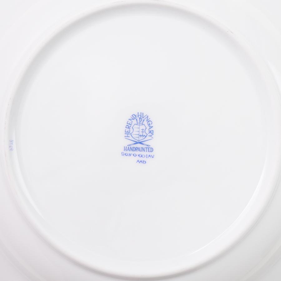 ヘレンド（HEREND） 並行輸入品 AV アポニーグリーン スーププレート