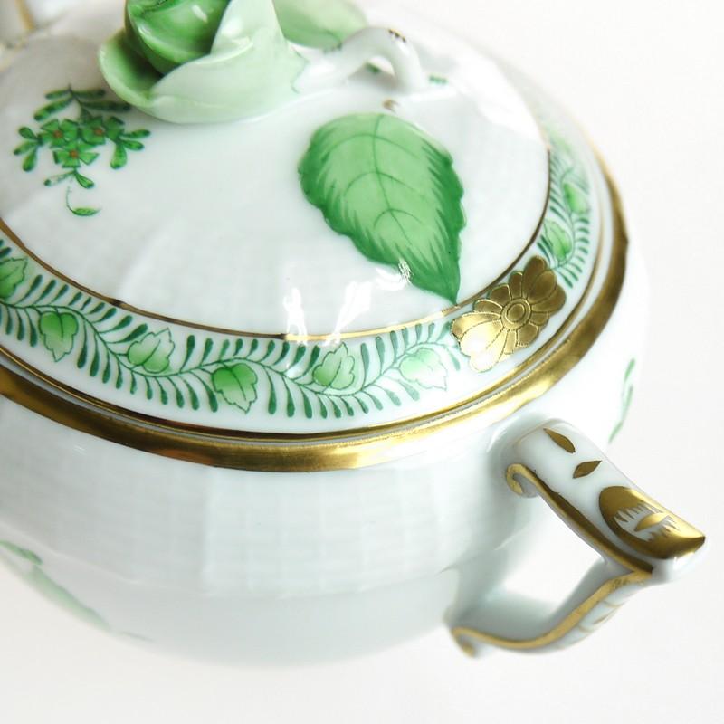 ヘレンド（HEREND） 並行輸入品 AV アポニーグリーン シュガー 472