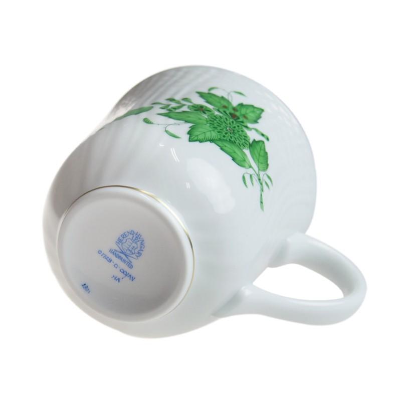 並行輸入品 【Spring SALE】 ヘレンド AV アポニーグリーン マグカップ 1729の画像
