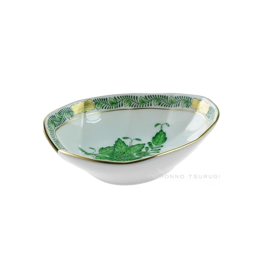 ヘレンドインドの華リーフディッシュ2枚セット