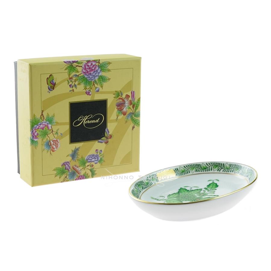 ヘレンド アポニーグリーン アシュトレイ ヘレンド AV アポニーグリーン アッシュトレイ 7781 : 輸入