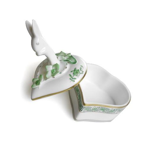 ヘレンド（HEREND） 並行輸入品 AV アポニーグリーン ボンボン入れ