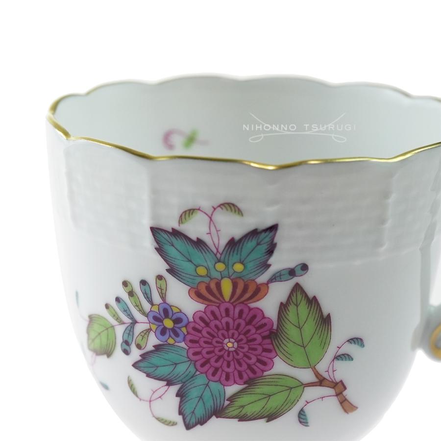 ヘレンド（HEREND） 並行輸入品 AF アポニーフラワー コーヒーカップ